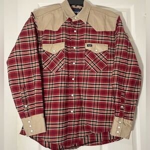 New Wrangler Men’s Flannel Jacket